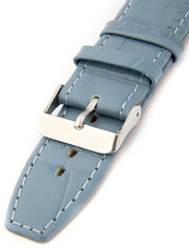 Leder-Uhrenarmband Mavex W-309-J, blau