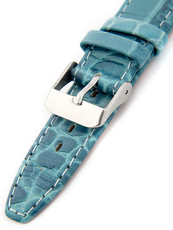 Leder-Uhrenarmband Mavex W-309-J2, blau