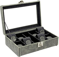 Uhrenbox Friedrich Lederwaren Cubano 27022-8