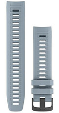 Garmin Instinct Armband, Silikon, hellblau, schwarze Schließe