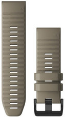 Silikon-Uhrenarmband Garmin 26mm (für Garmin Fenix 8/7X/6X (51mm), Tactix u.a.), beige V1, QuickFit, 010-12864-02