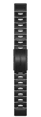 Titan-Uhrenarmband Garmin 22mm (für Garmin Fenix 8/7/6 (47mm), Epix 2 u.a.), schwarz, QuickFit, 010-12863-09