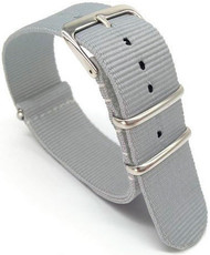 Nylon-Riemen Ricardo, Grau V2, NATO
