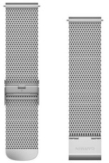 Stahlarmband Garmin 20mm (für Venu, Venu Sq, Venu 2 plus u.a.), Silber, Milanaise, Quick Release, 010-12924-23