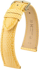 Hellgelbes Lederband Hirsch London M 04366173-1 (Eidechsenleder) Hirsch selection