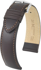 Dunkelbraunes Lederband Hirsch Kent M 01002110-2 (Teletina)