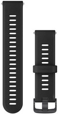 Silikon-Uhrenarmband Garmin 22mm (für Forerunner 745), schwarz, 010-11251-9B