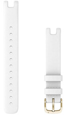 Leder-Uhrenarmband Garmin 14mm (für Lily), weiß V1, 010-13068-A3
