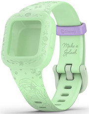 Kunststoff-Uhrenarmband Garmin (für Vívofit junior 3), grün, Disney, Little Mermaid, 010-12666-43