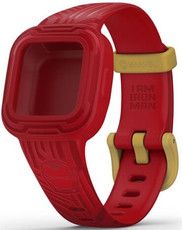 Kunststoff-Uhrenarmband Garmin (für Vívofit junior 3), rot, Marvel, Iron Man, 010-12666-41