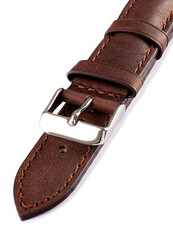 Braunes Unisex-Lederarmband HYP-06-MORO
