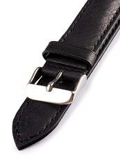 Unisex schwarzes Lederband HYP-06-NERO
