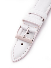 Weißes Unisex-Lederarmband HYP-07-C