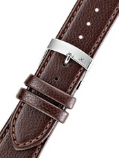 Leder-Uhrenarmband Morellato Lauro 5336D05.034 M, braun, Kunstleder