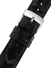 Leder-Uhrenarmband Morellato Tiepolo M 5534D40.019, schwarz