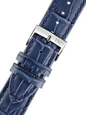 Leder-Uhrenarmband Morellato Bolle 2269480.265 S, blau