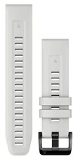Silikon-Uhrenarmband Garmin 22mm (für Garmin Fenix 8/7/6 (47mm), Epix 2 u. a.), weiß V1, QuickFit, 010-13123-00