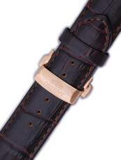 Leder-Uhrenarmband Orient UDCVWRT 24mm (für Modell FETAC), braun