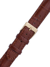 Leder-Uhrenarmband Orient UDETNGT 17mm (für Modell DB0A), braun