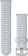 Silikon-Uhrenarmband Garmin 22mm (für Venu, Forerunner 255, Vívoactive 4 u.a.), weiß, Quick Release, 010-11251-3B