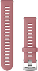 Silikon-Uhrenarmband Garmin 18mm (für Venu 2S, Vívoactive 4S, Vívomove 3S), rosa, Quick Release, 010-11251-3H