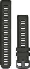 Silikon-Uhrenarmband Garmin 22mm (für Instinct), schwarz V2, 010-13105-00
