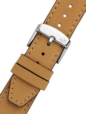 Leder-Uhrenarmband Morellato Square 5672D73.039 M, braun