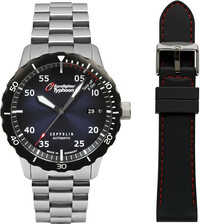 Zeppelin Eurofighter Automatik 7268M-3_SET (+ Ersatz-Silikonband))