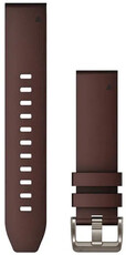 Lederband Garmin 22mm (pro Garmin Fenix 8/7/6 (47mm), Epix 2 aj.), Braun, QuickFit