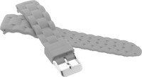 Silikon-Uhrenarmband JVD RJ7168.12 18mm, grau, Kinder