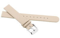 Kunstleder-Uhrenarmband JVD RJ7216.3 15mm, beige, für Kinder