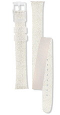 Silikonband Swatch ALK343 11mm (pro Swatch), Weiß