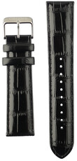 Leder-Uhrenarmband Orient UDEUXSB 22mm (für Modell RA-AB00), schwarz