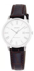 Leder-Uhrenarmband Orient UL00F015J0 14mm (für Modell RF-QA00), braun
