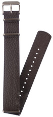 Leder-Uhrenarmband Orient UL00N012G0 20mm (für Modell RA-AR02), braun, NATO