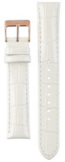 Leder-Uhrenarmband Orient UL028011P0 18mm (für Modell RA-AK00), weiß
