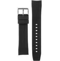 Silikon-Uhrenarmband Orient UR003011N9 22mm (für Modell RA-AK06), schwarz