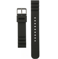 Silikon-Uhrenarmband Orient UR005011N9 20mm (für Modell RA-AC0L), schwarz