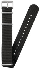 Textil-Uhrenarmband Orient UL00C012J0 22mm (für Modell RA-AK04), schwarz, NATO