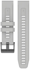 Silikonband Ricardo 20mm (pro Garmin Fenix 8/7S/6S (43mm), aj.), Grau V1, QuickFit