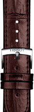 Lederband Tissot T852.043.013 20mm, Braun, Quick Release