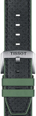 Leder-Uhrenarmband Tissot T852.046.787 22mm, schwarz, Quick Release