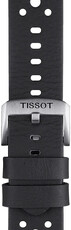 Lederband Tissot T852.046.810 22mm, schwarz, Quick Release