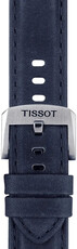 Lederband Tissot T852.046.831 20mm, Blau, Quick Release