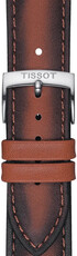 Lederband Tissot T852.046.842 20mm, Braun, Quick Release