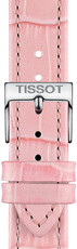 Lederband Tissot T852.047.114 16mm, Rosa, Quick Release