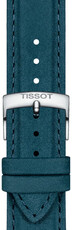 Leder-Uhrenarmband Tissot T852.048.227 21mm, blau, Quick Release