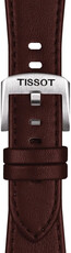 Lederband Tissot T852.049.548 (für das Modell Tissot PRX 35mm), Braun, Quick Release