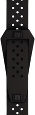 Kautschuk-Uhrenarmband Tissot Sideral T852.048.857 20mm, schwarz, Quick Release