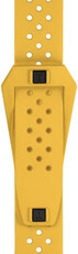 Gelbes Kautschukband Tissot Sideral T852.048.859